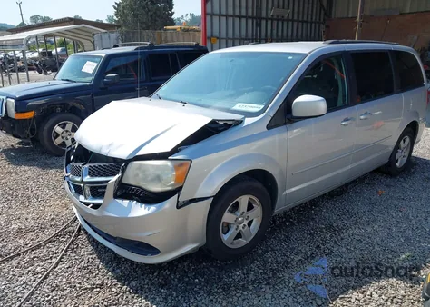 2012 Dodge Grand Caravan Sxt из США, поврежденный, VIN 2C4RDGCG0CR166414